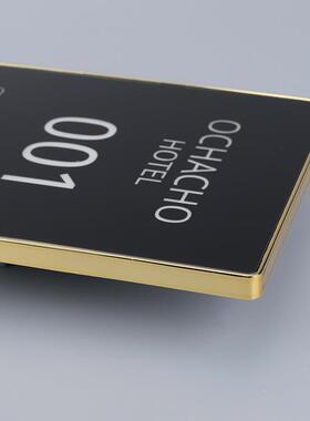 酒店电门牌发光带L档E41586子D宾馆房间号门显高迎宾灯智能门牌号