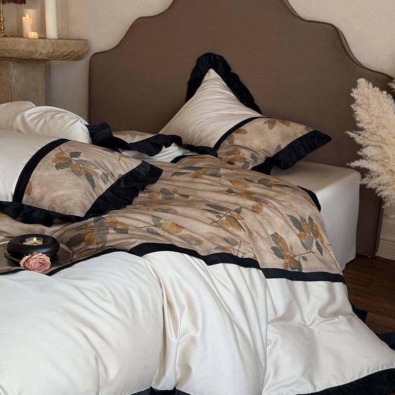 法式复古轻奢印花水洗棉裸睡四件套四季通用床单被套床上用品直销,玩具/童车/益智/积木/模型,垂直悬浮玩具,淘宝优惠券,粉丝福利购,淘宝优惠卷