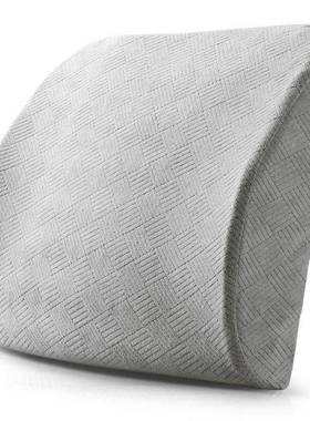 腰乳胶家用办公室汽ULH车靠用椅子靠垫气凹槽透垫靠垫靠背垫子