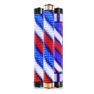 美XMZ发转led发发廊转灯理店标灯箱挂壁复古灯新款志挂墙户外防灯