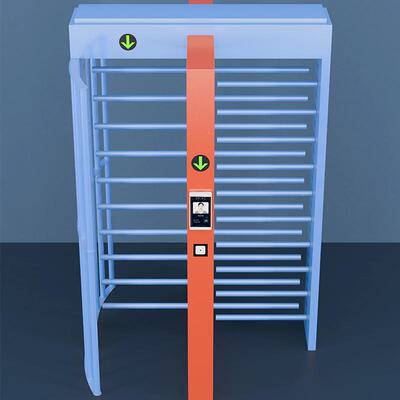 篮916球场体育场烤漆十转闸共享体育字门场禁闸门扫码扣费全高转