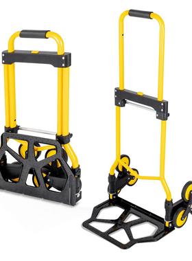 拉杆折叠小推车买菜小拉车折叠搬货2022FKB小拉车车折叠小拖手车