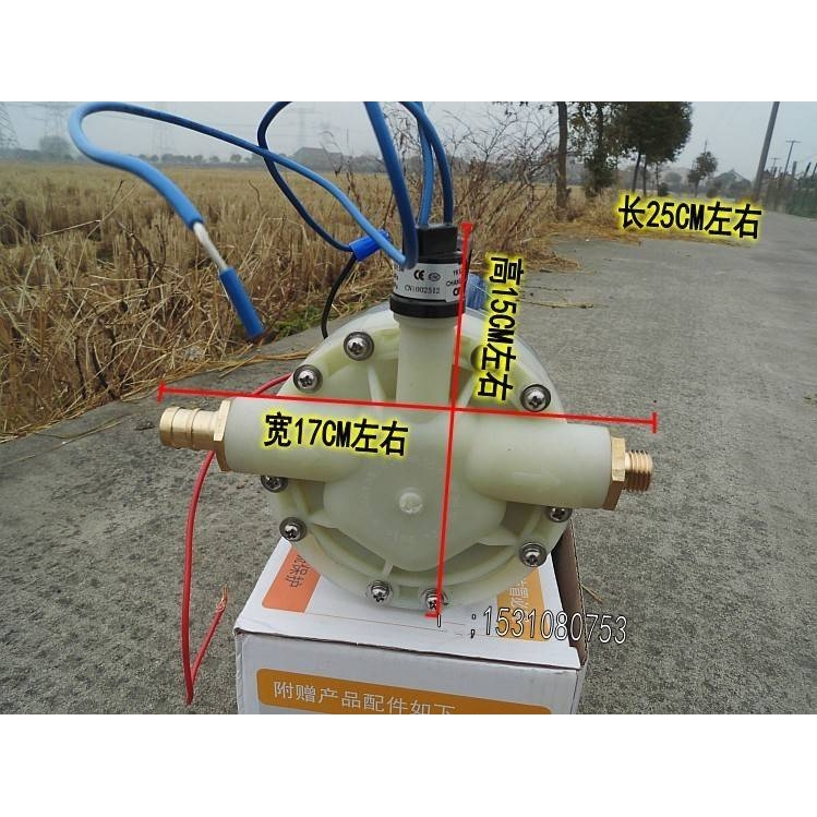 流动洗车210大功率12V24V48V60高压隔膜水泵便携车载洗车机洗车器