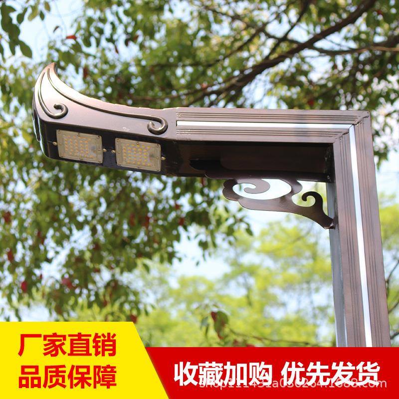 简约铝院庭灯户外防锈材别墅le路灯3米小区室外灯铝d型材11景观灯