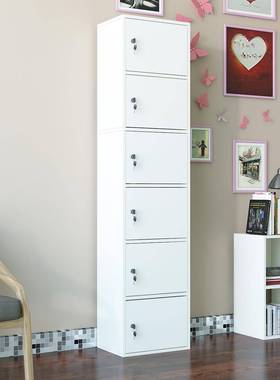 实用简加高书柜书地架简约现落代置物架收纳架创意带门01245易带