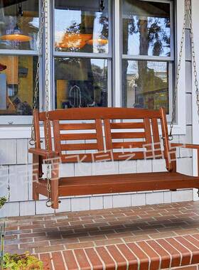 思飞园艺休闲实秋院千38387户外阳台别墅秋千庭带支木架秋千花园