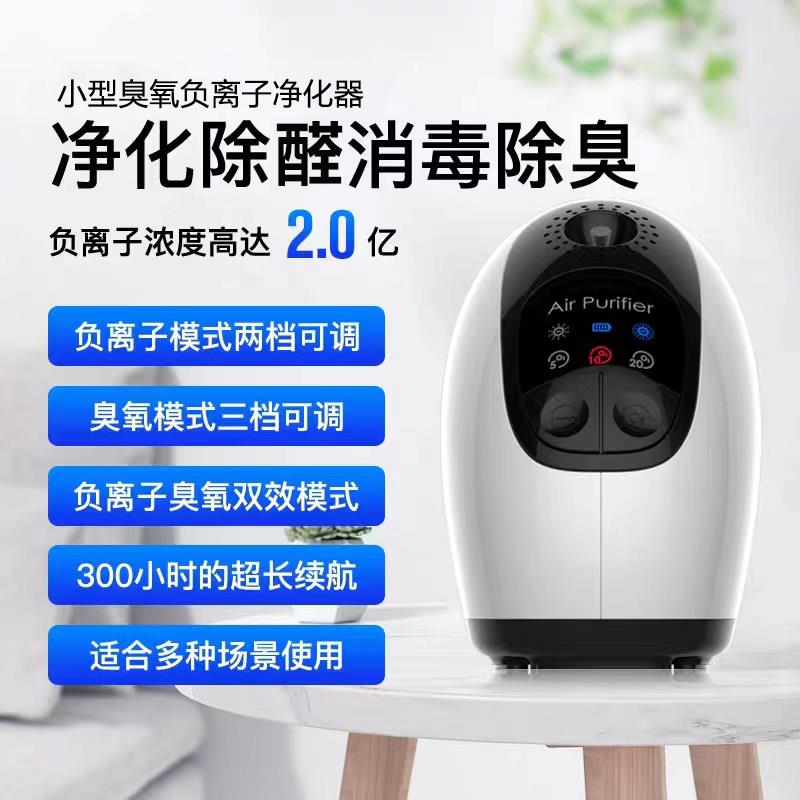 负离子发生器家用森林氧吧小型空气净化器杀菌臭氧消毒机除异臭味