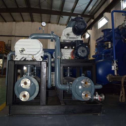 冷缩无品牌/空机组罗茨泵气冷泵水环泵闭环双重散热高真空气度真