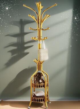 地衣帽架用客厅落铁艺衣挂服卧室门PXX10054口挂包置物架家单杆立