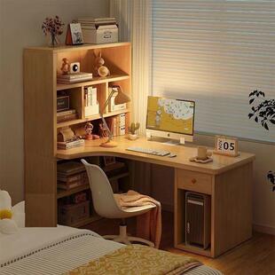转角书书柜家带用电脑桌40290卧室学生拐桌角角办公桌写字桌落子