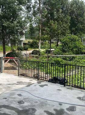 铝板栏杆套哑件光黑色门廊甲栏杆套件户外甲板和门廊的VEE甲板栏