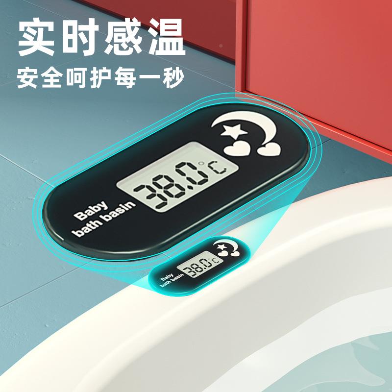 折叠家用感温洗浴桶澡桶浴桶多澡功能成人泡桶加厚保温洗澡盆可坐