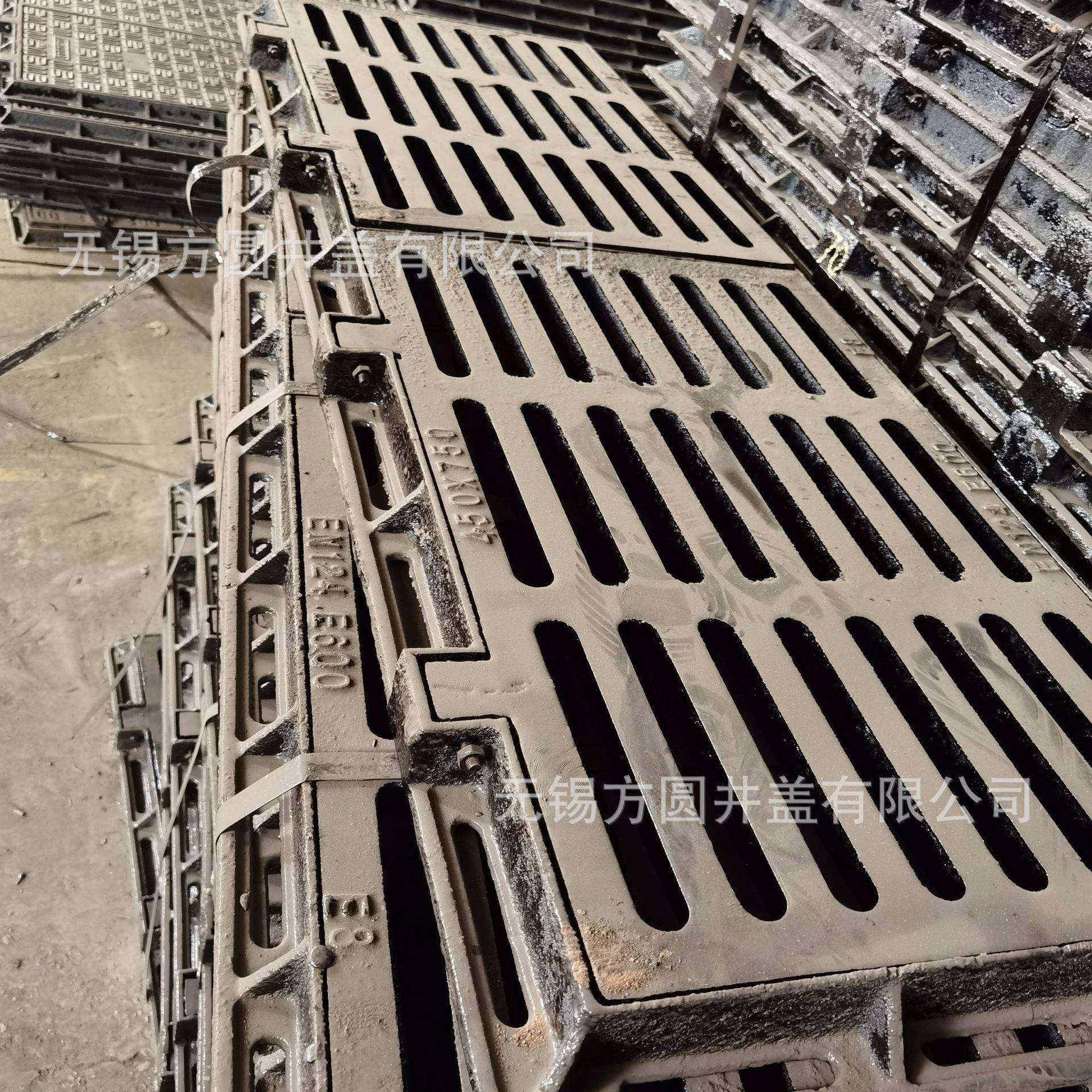 雨水篦子货销售套篦子规格多样小区公水园排沟盖井板盖PHU铸铁篦