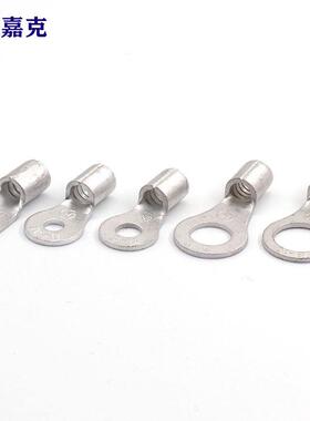 R1NB8-4/4L/5/KZP6/8/O10/子2冷压端国标紫铜圆形端头新能源T端子