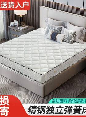 弹床垫软20cm1.8米经济型双人偏硬簧1.厚5m硬两用3E椰棕垫95561席