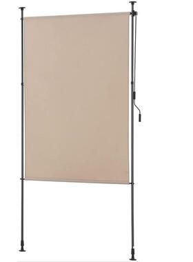 带的手摇13567杆阳台夹式垂直阳篷遮户外瘾私屏风遮挡雨100*270光