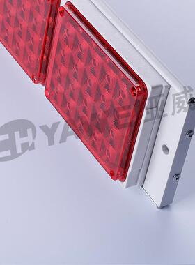 6连组岗亭爆警示灯六组红蓝闪灯频闪道灯交信号灯隧22FTZ0通V警示