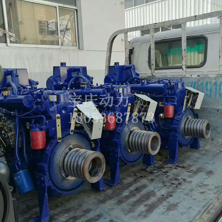 4010船机柴油发油动机柴410208四缸柴油动力挂桨机船用柴油机