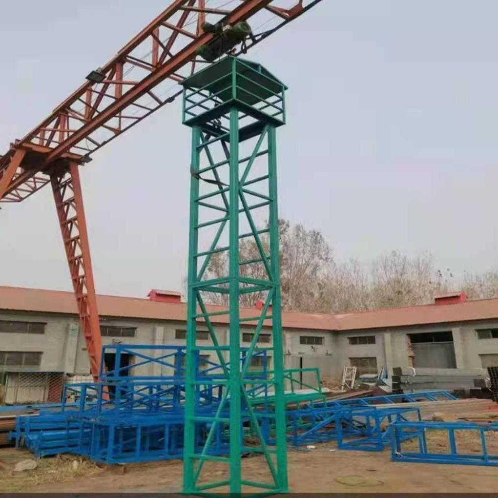 02筑工建地灯架塔架明灯塔料照场照明灯塔塔架镝灯架室外基坑护栏