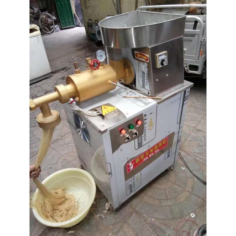 湖北仿粮工苞米面杂HLE面机全自动钢丝面机器商用米条粉手米线机