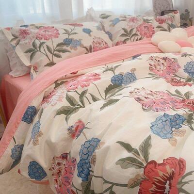 特价清仓 加厚100%全棉被套60支纯棉床单四季150x200x300碎花被罩