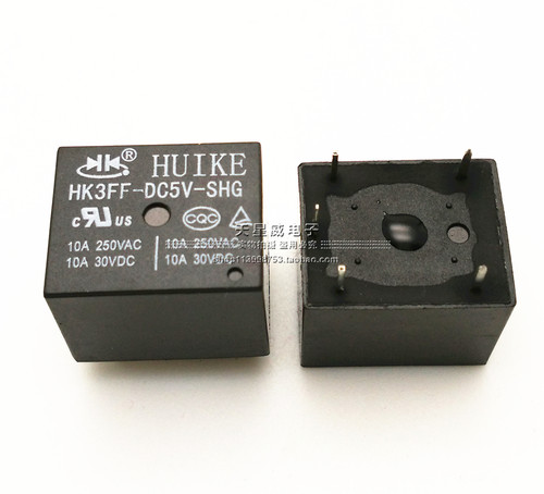 原装汇科HUIKE功率继电器HK3FF-DC5V-SHG 5V/5脚/T73 环保现货!