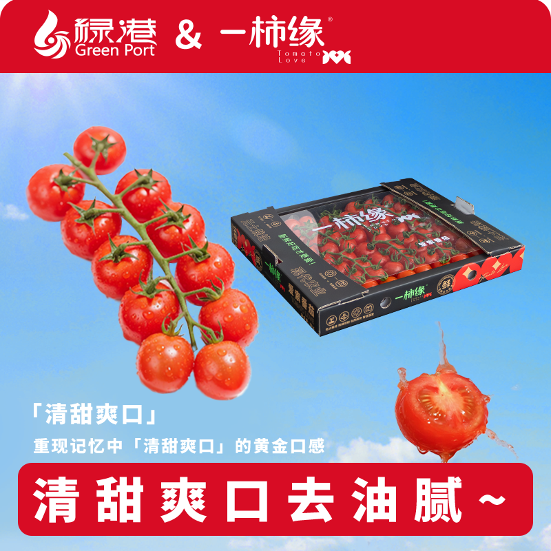 一柿缘樱桃番茄 新鲜小西红柿水果零食爆浆串收小番茄礼盒2斤顺丰,水产肉类/新鲜蔬果/熟食,番茄,淘宝优惠券,粉丝福利购,淘宝优惠卷
