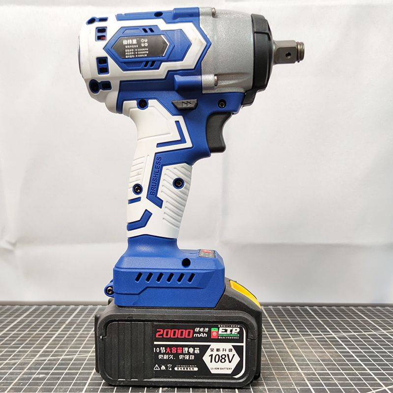 无刷电动扳手大扭力锂电钻冲击扳手架子工汽修套筒大功率电动风炮