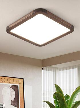 北美黑胡桃超薄客厅吸木顶简约ZFO现代室书房过道卧走灯廊阳台实