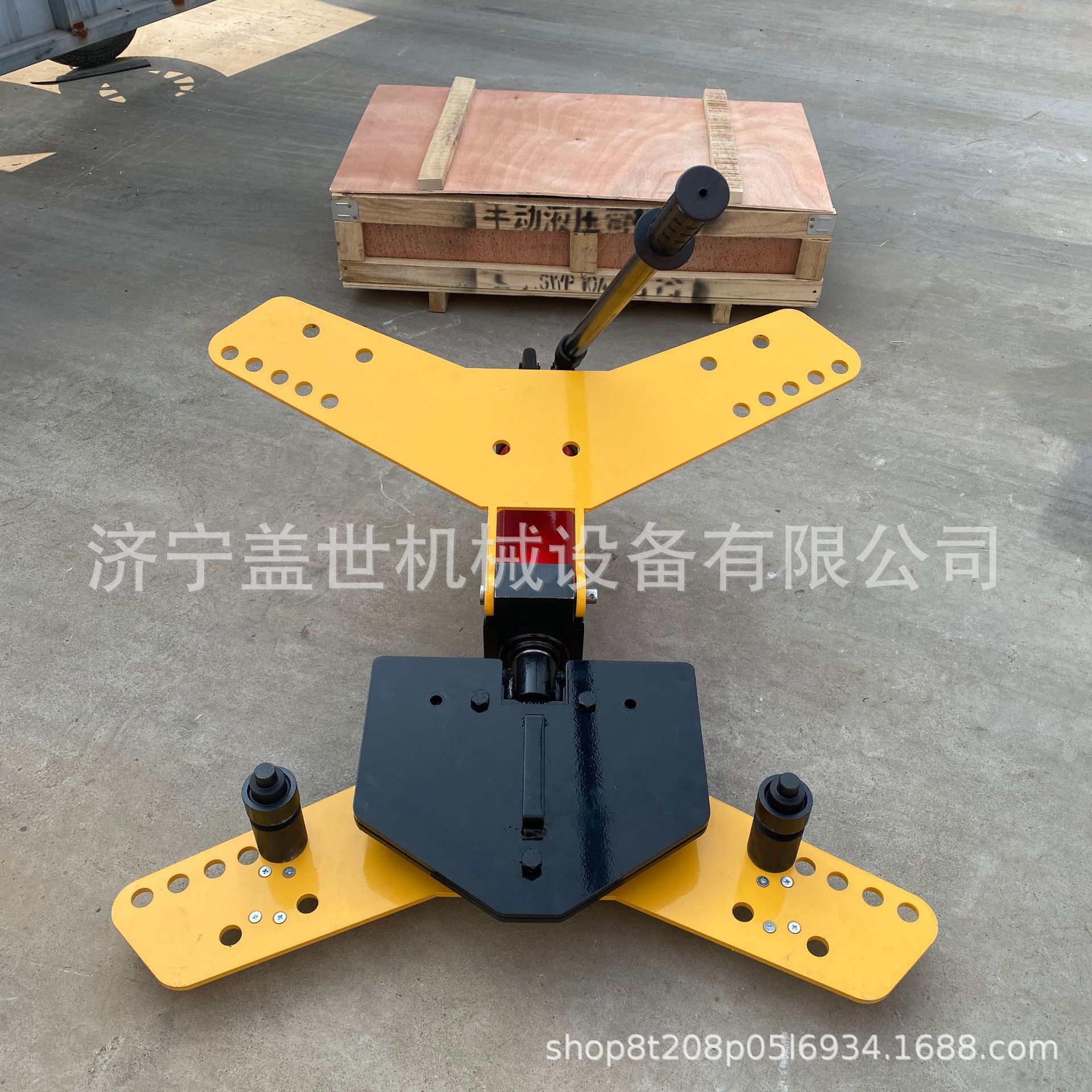整体式液压铜铝排折弯设备SWP-10A扁铁扁钢平立弯手动弯管工具