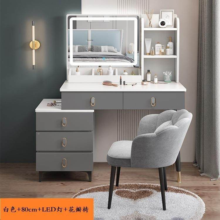 室妆梳台现代简卧约小型2025新网款加厚轻奢红化妆桌512储物柜一,住宅家具,梳妆台+梳妆凳,淘宝优惠券,粉丝福利购,淘宝优惠卷