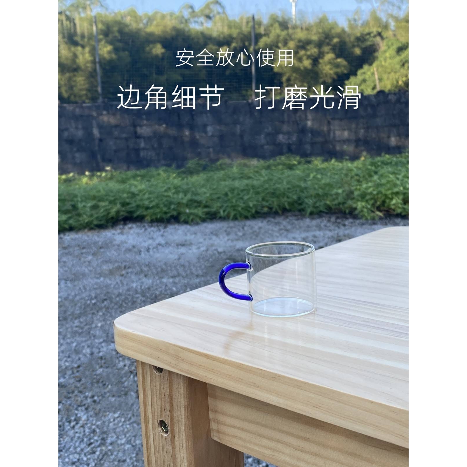 cs实木书桌餐桌茶几幼儿园儿童学习桌烤火折叠小桌子电脑桌矮桌高