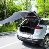 汽车后箱蚊网GOO兜S备UV越野商务吸车网兜自驾高弹力防防蚊虫磁网