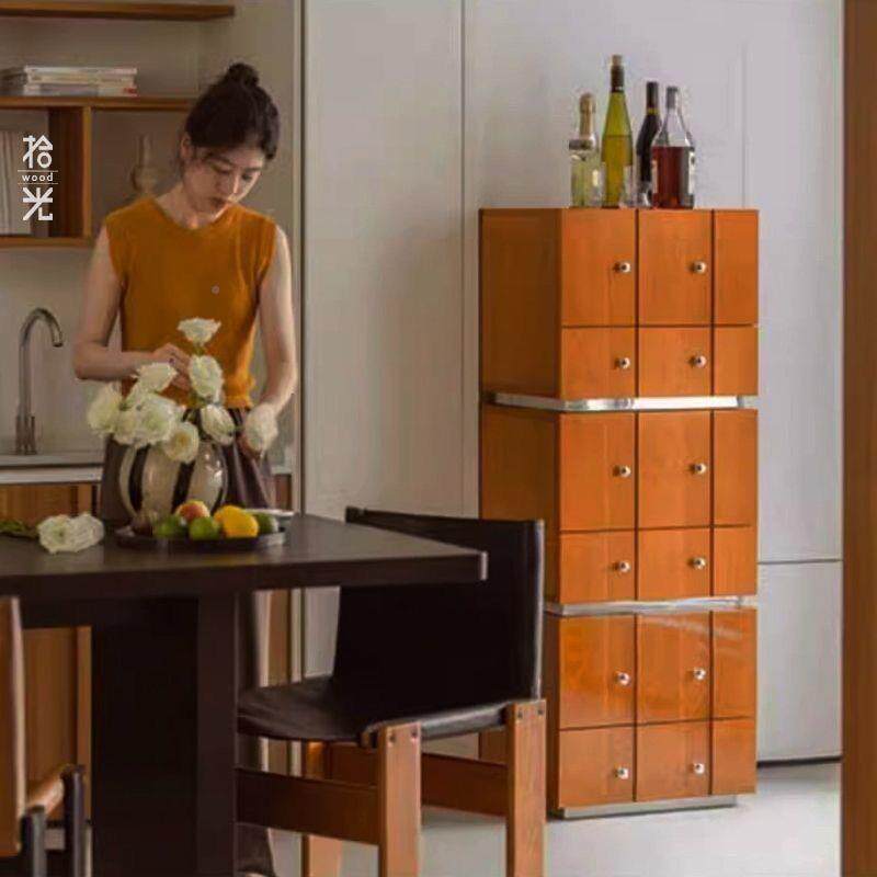 中古木斗柜客厅靠墙储物实柜卧室床门头FYO电视柜复古餐边柜落地