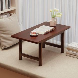 可折茶几小户客厅家两用餐桌用卧室飘窗DID矮型叠桌子炕桌坐地喝