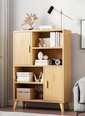 书架落地置约物架简家用面多层收纳架客厅学生靠墙卧室VUD桌柜书