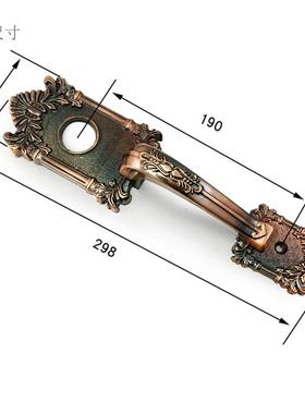 式盗935C级叶外片自动老虎锁新安装门铁门木门装老门锁大门防防