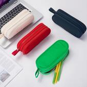 元 良厂高颜值质感大容量344笔袋学简生约文具袋多能功本铅笔袋