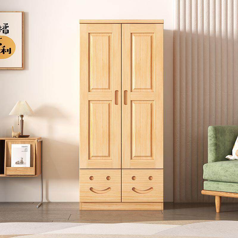 卧木小户柜型实木衣柜开门儿童收CMO纳柜储物原全实木松室木衣橱,住宅家具,独立衣柜,淘宝优惠券,粉丝福利购,淘宝优惠卷