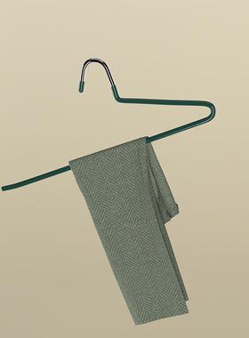 鹅型pc3ex4Ft裤防滑无痕家架晾裤夹衣柜衣架字晒放挂裤子收用纳