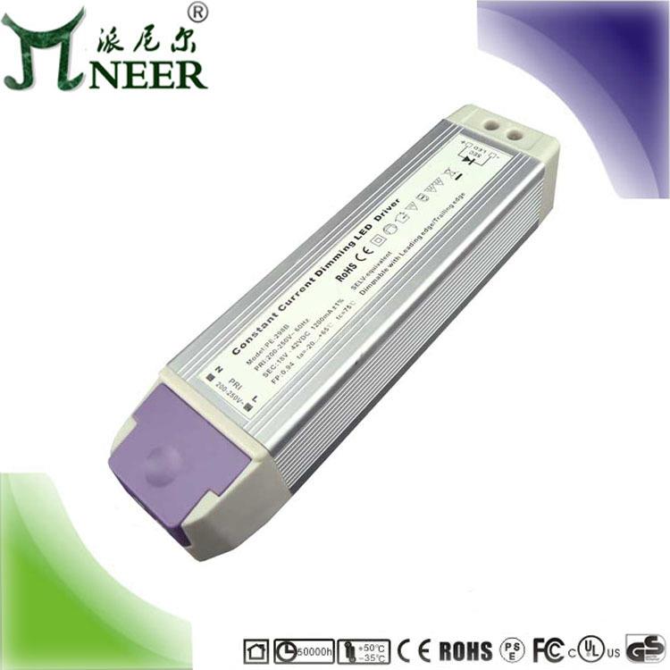 过认证60W24-6V1.8A电位器调光PEW3M驱动0-10vPL-PWMCLLD电源