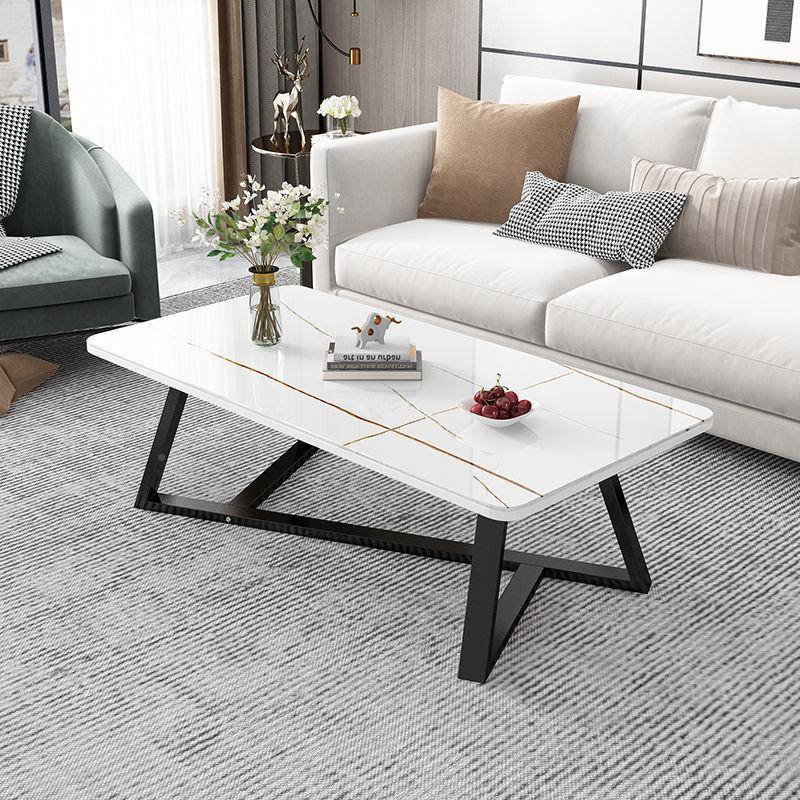 圆角长茶几钢化玻璃家用客厅简JYS约小户代桌子新款方现形沙型发