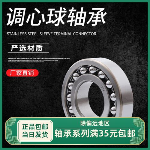不锈钢双列调心球轴承S1304 S1305 S1306 S1307 S1308 S1309 1310