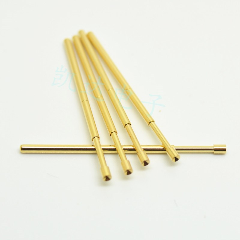 镀金头探针PA100-A2/PA100-A3(凹头)测试针 1.36mm顶针 弹簧针