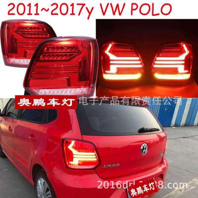 2011~2019款波罗尾灯LED菠萝刹车灯后杠灯polo taillight