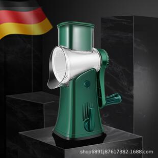 家用厨房多用途切菜器套装创意手摇滚筒土豆萝卜切丝切片一体机