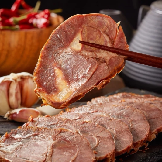 西藏特产亚雪布鲜卤牦牛腱子肉无添加零食全国包邮拉萨发货