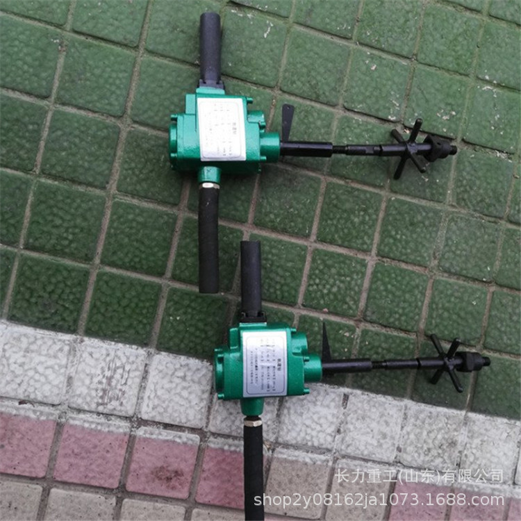 厂家销售轻轨轨道钻 ZK-19气动钢轨钻 矿用铁路道轨钻孔机型号全