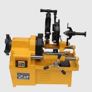 手持倒式 电内动切管丝机可移动管螺纹套丝机套小型钢管孔945角机