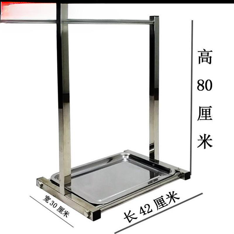 展烧示架挂腊肉的架子不锈钢QMT鸭烤烤鹅烧鸡鸽叉腊肉桌上乳挂烤